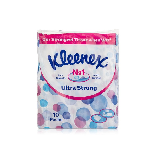 Kleenex No1 Ultra Strong 2-ply x10 Toilet Rolls