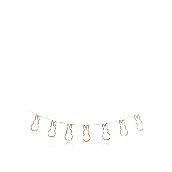 Ginger Ray Wooden Easter Bunny Bunting