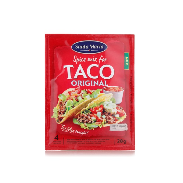 Santa Maria Original Taco Spice Mix 28g Spinneys United Arab Emirates