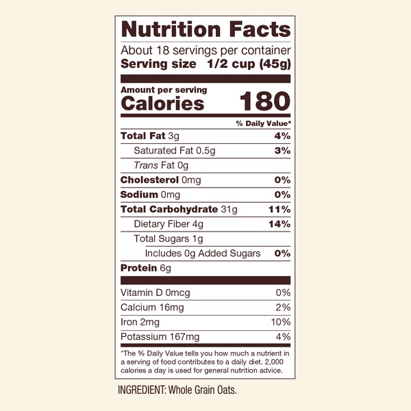 Bob's Red Mill Rolled Oats 794g