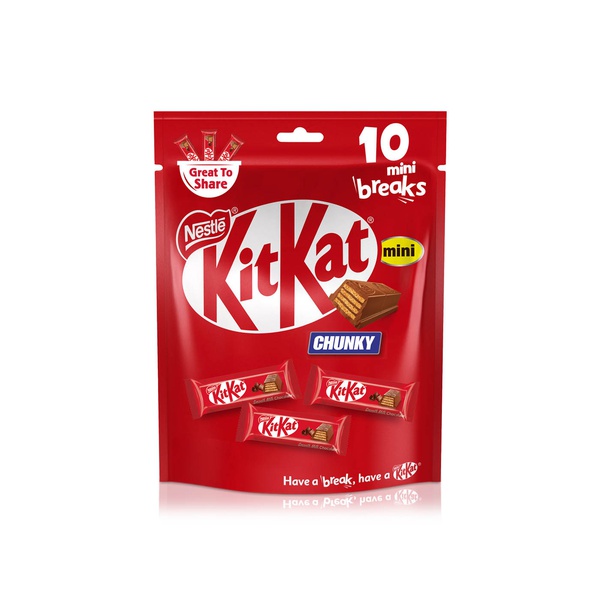 KitKat Chunky Mini Bag Chocolate 160g
