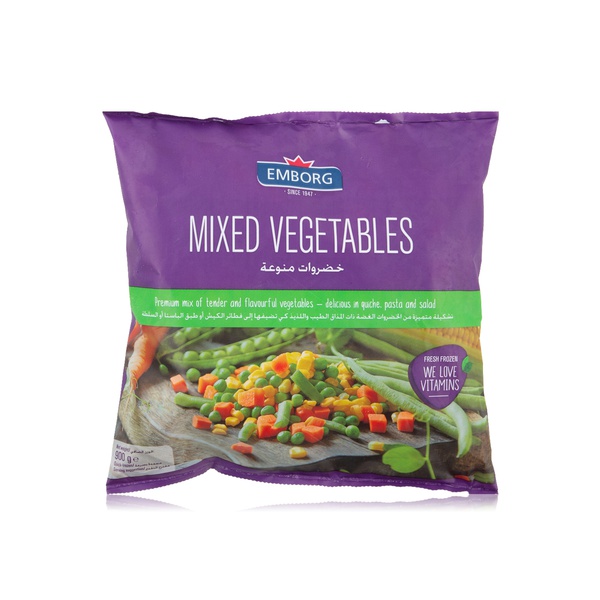 Emborg Frozen Mixed Vegetables 900G