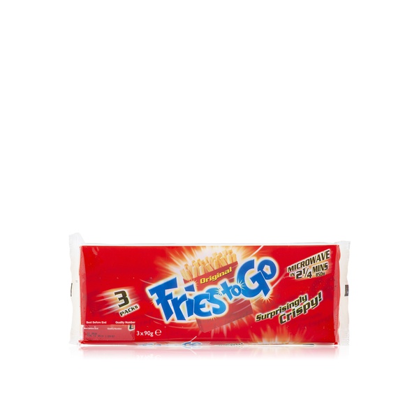 McCain Frozen Fries To Go 3 X 90G