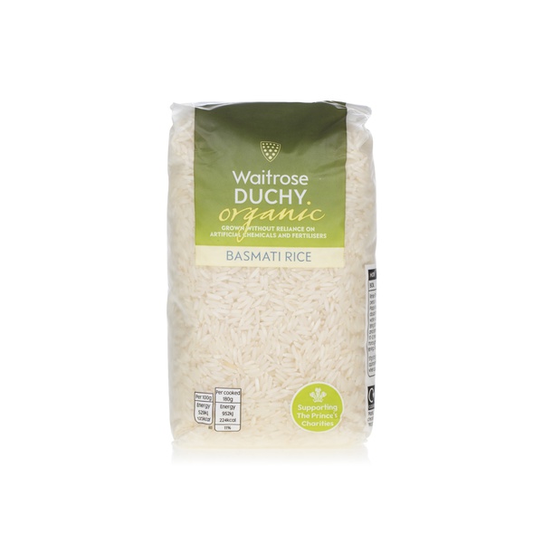 اشتري Waitrose Organic Basmati Rice 500g في الامارات