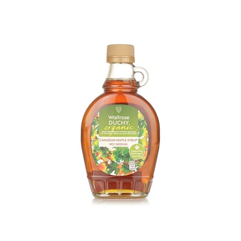 Waitrose Duchy Organic Canadian Maple Syrup No.1 Medium 330g