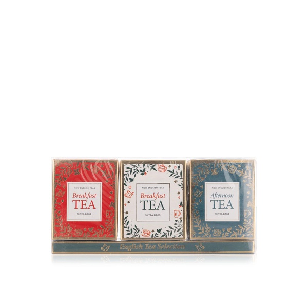 Buy New English Teas triple gift pack 30 bags 60g in UAE