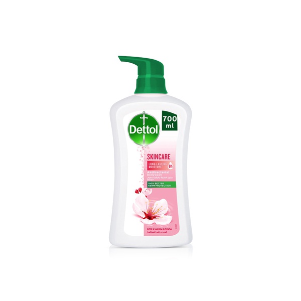 Dettol Skincare Antibacterial Bodywash Rose and Sakura Blossom 700ml