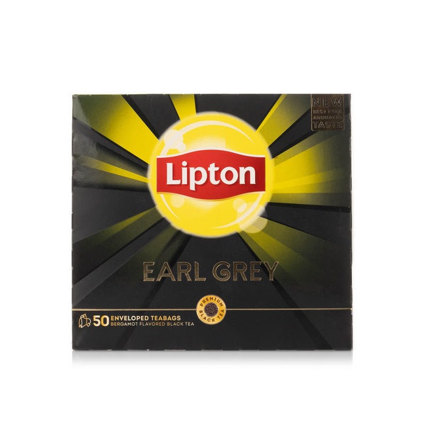 Lipton Earl Grey Tea Bags 50 Pack 75g