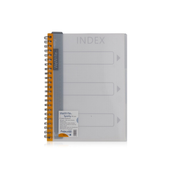 FolderMate Notebook A4 120 Sheets