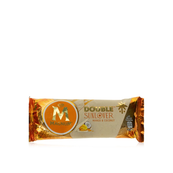 Magnum double sunlover white chocolate mango and coconut 85ml ...