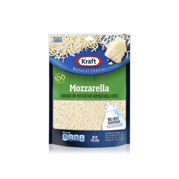 Kraft Shredded Mozzarella 226g