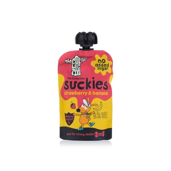 The Collective Suckies Strawberry and Banana No Added Sugar 90g