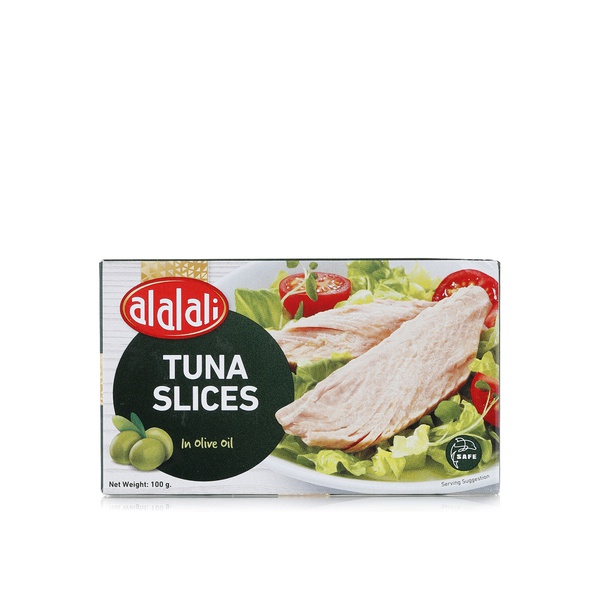 Buy Al Alali tuna slices in olive oil 100g in UAE