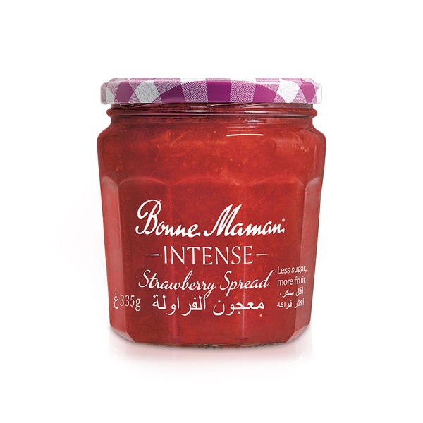 Buy Bonne Maman Intense strawberry spread 335g in UAE