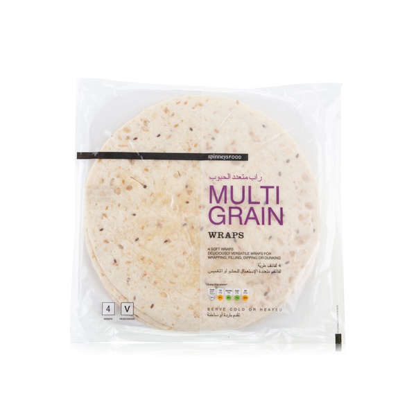 Spinneysfood Multigrain Wraps x 4 245g