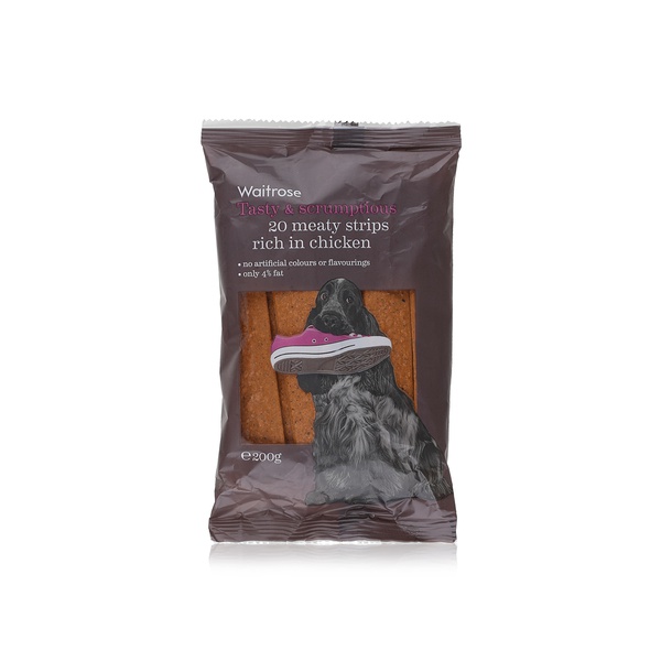 Waitrose Meaty Chicken Strips 200g
