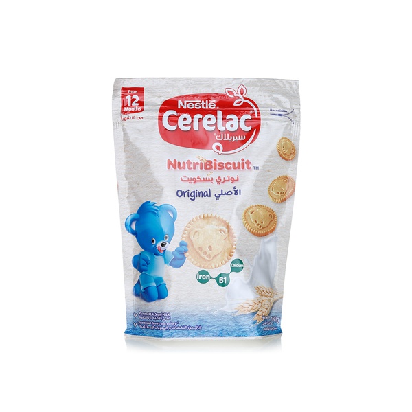 Buy Nestle Cerelac original Nutribiscuit 180g in UAE