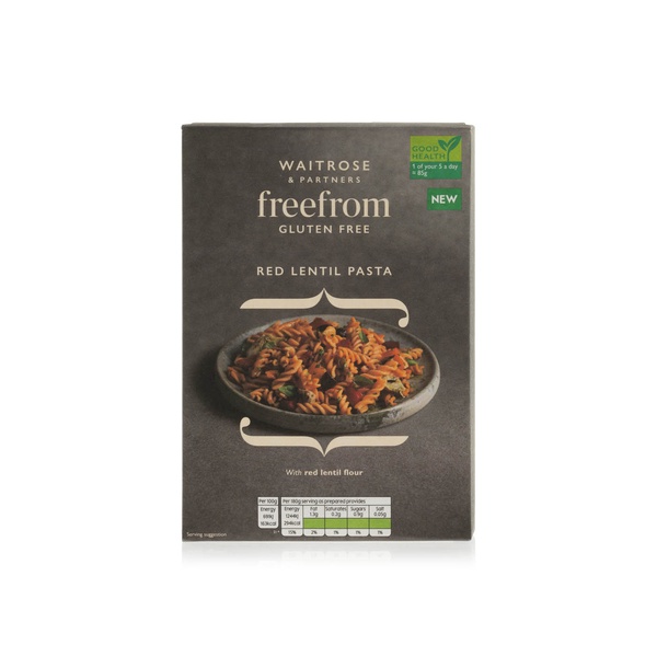 Waitrose Free From Gluten Red Lentil Pasta 250g - Spinneys UAE