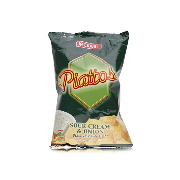 Jack 'n Jill Piattos Sour Cream and Onion 85g