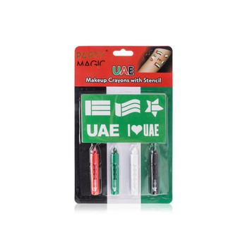 Party Magic UAE Makeup Crayons with Stencil
