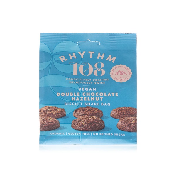 Rhythm 108 Vegan Double Chocolate Hazelnut Biscuits 135g
