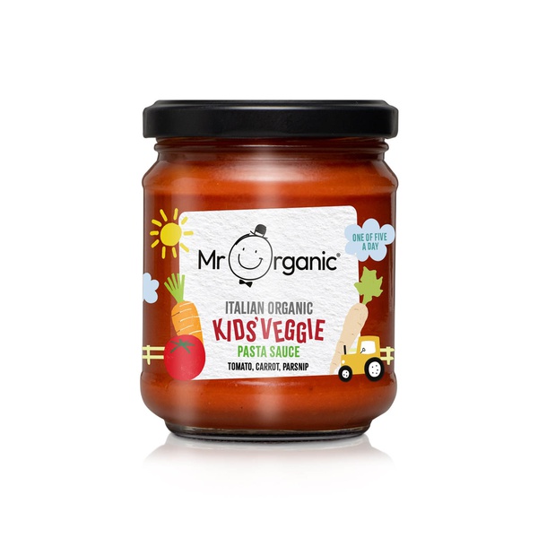 Mr Organic Italian Kids Veggie Pasta Sauce Tomato Carrot and Parsnip 200g