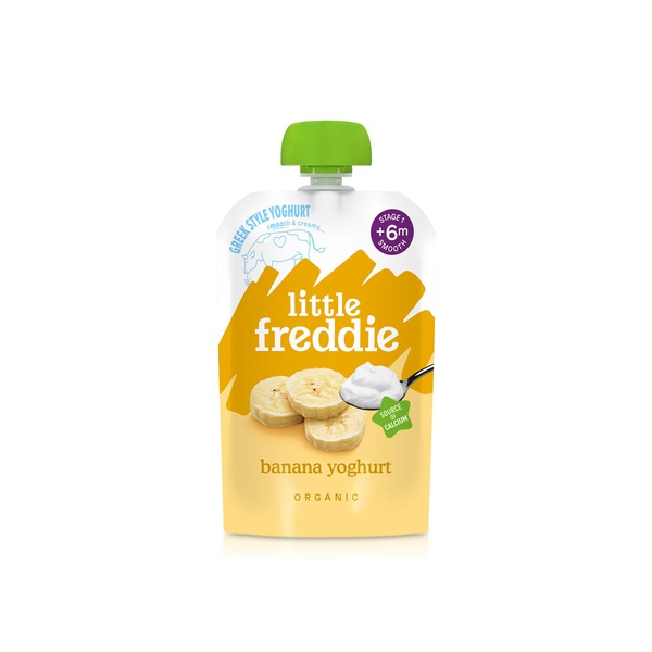 اشتري Little Freddie creamy banana greek style yoghurt 100g 6m+ في الامارات