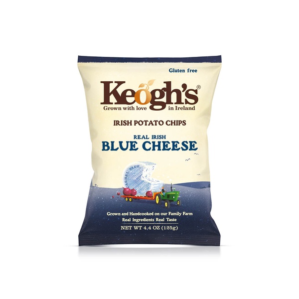Keogh's Blue Cheese Crisps 125g