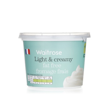 Waitrose Natural French Fromage Frais 500g