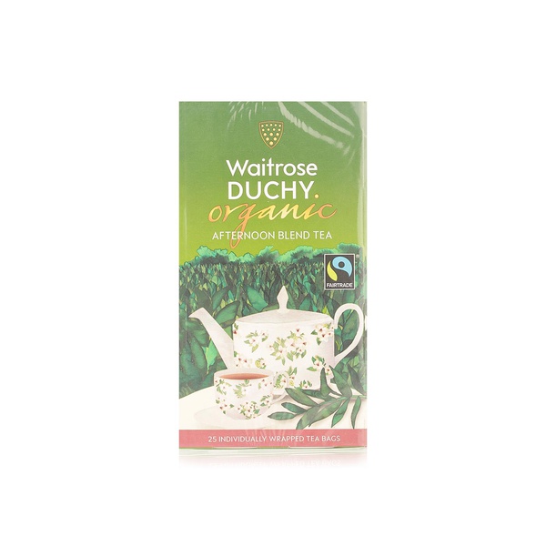 Waitrose Duchy organic afternoon blend tea 25s price in UAE Spinneys UAE supermarket kanbkam