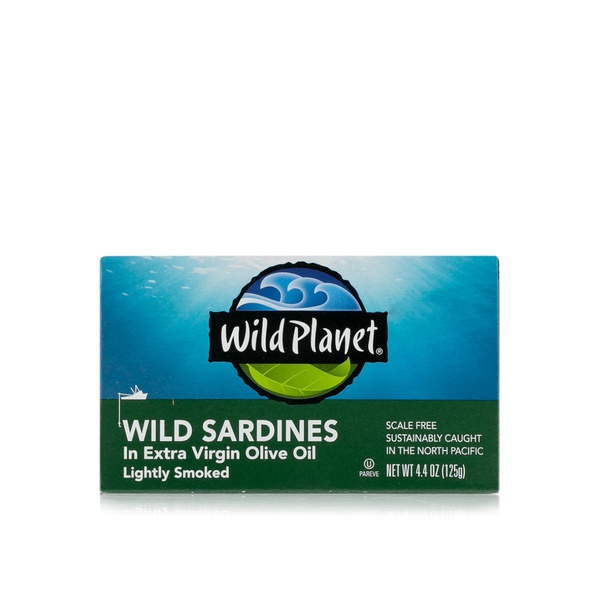 اشتري Wild Planet lightly smoked sardines in olive oil  125g في الامارات