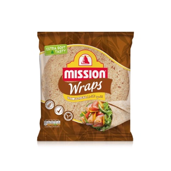 Mission Wholemeal Tortilla Wraps 378g
