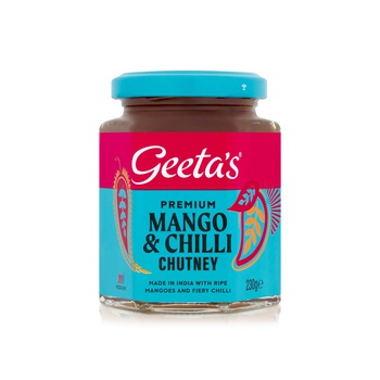 Geeta's Premium Mango & Chilli Chutney 230g