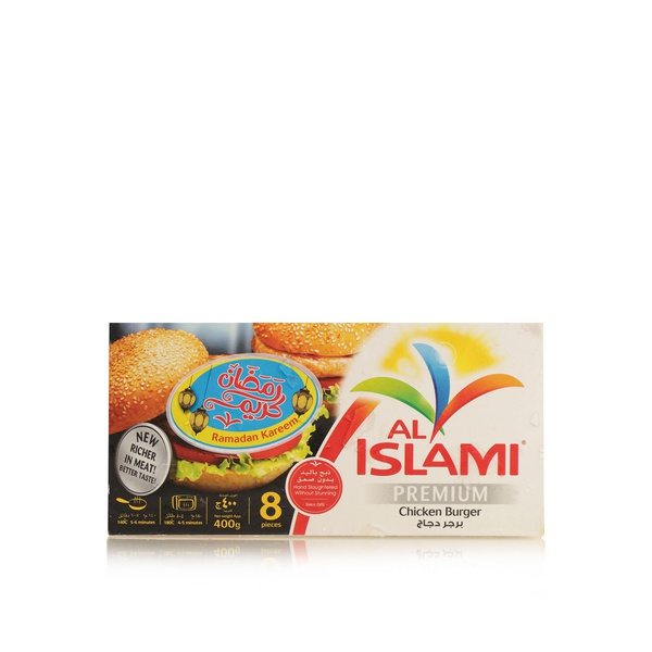 Buy Al Islami Premium chicken burger 400g in UAE