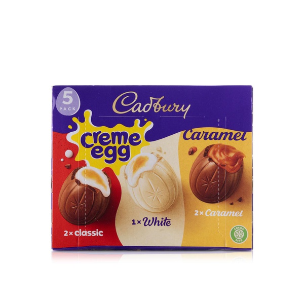 Buy Cadbury mixed creme egg 5 pack 200g in UAE