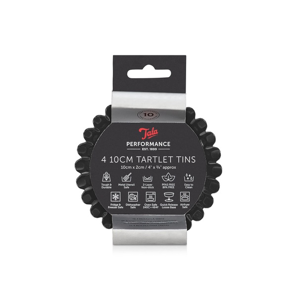 Tala Tart Pan 10 x 2cm x 4pcs