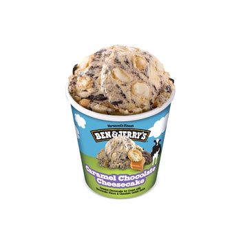 Ben & Jerry's Caramel Chocolate Cheesecake Ice Cream 473Ml