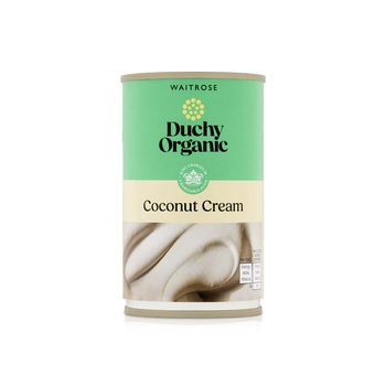 Waitrose Duchy Organic Coconut Cream 160ml