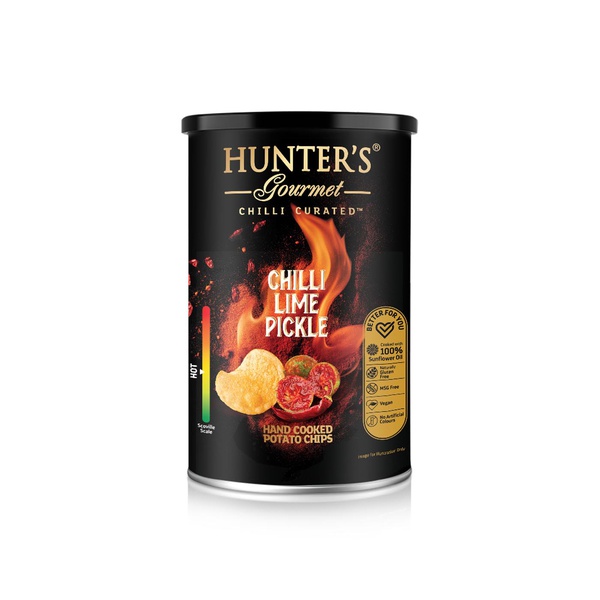 Hunter's Gourmet Chilli Lime Pickle Chips 150g