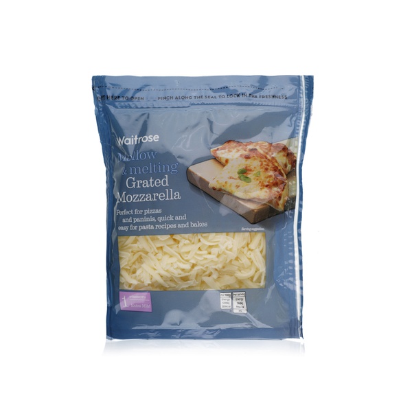 Waitrose Essential Mild Grated Mozzarella 250g