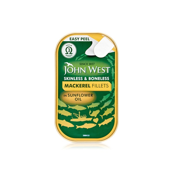 John West Mackerel Fillets in Sunflower Oil 115g
