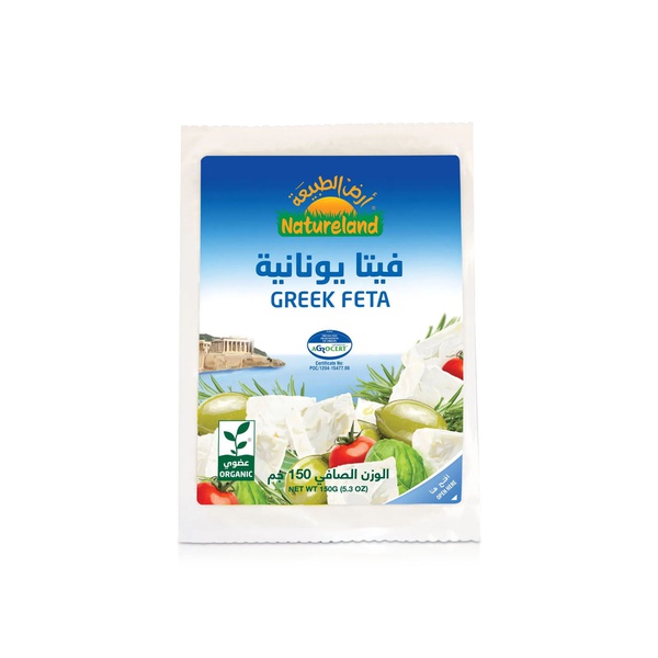 Natureland Organic Greek Feta Cheese 150g