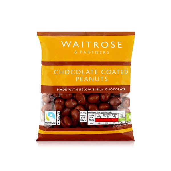 Waitrose Chocolate Coated Peanuts 135g