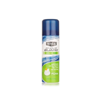 Schick Shave Guard Foam Sensitive Lime 220ml