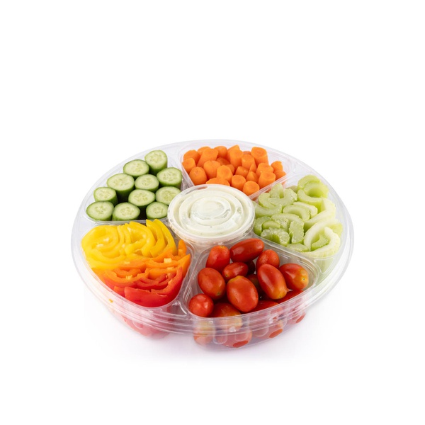 Tzatziki Snack Veg Crudites Platter