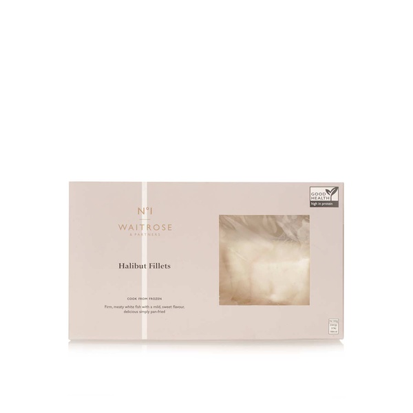 Waitrose Frozen No. 1 Halibut Fillets 280G