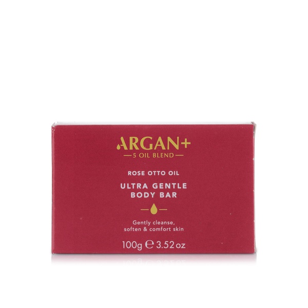 اشتري Argan+ rose otto oil ultra gentle body bar 100g في الامارات