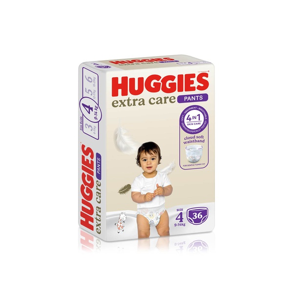 Huggies Extra Care Culottes Size 4 36s