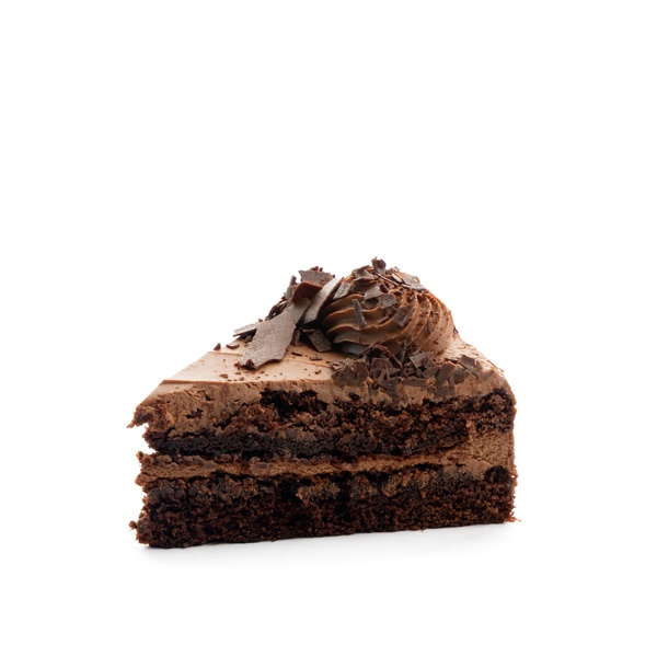 Chocolate Brownie Cake Slice
