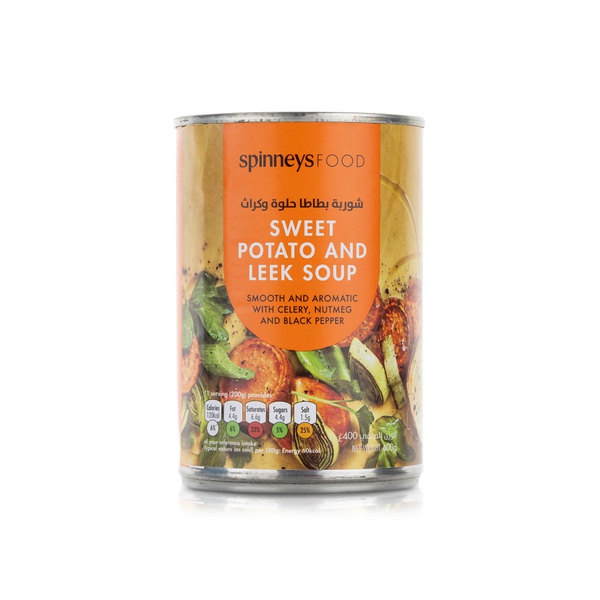Spinneysfood Sweet Potato & Leek Soup 400g